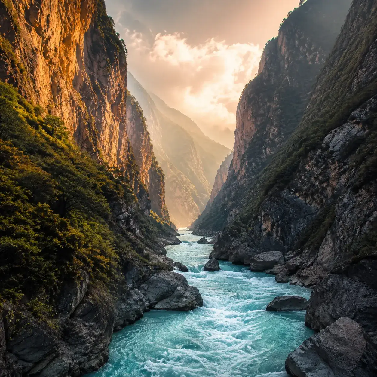 Tiger Leaping Gorge, Northwest Yunnan / Jinsha River